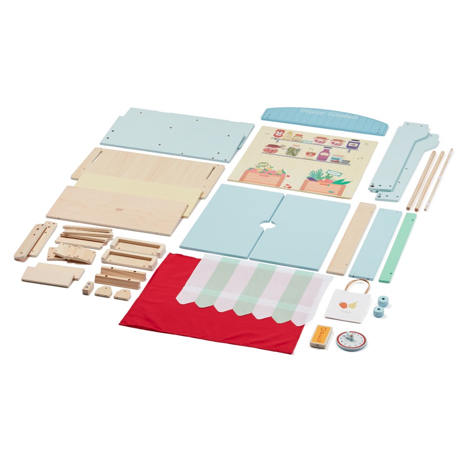 Small Wood - 2 i 1 Teater og Butik