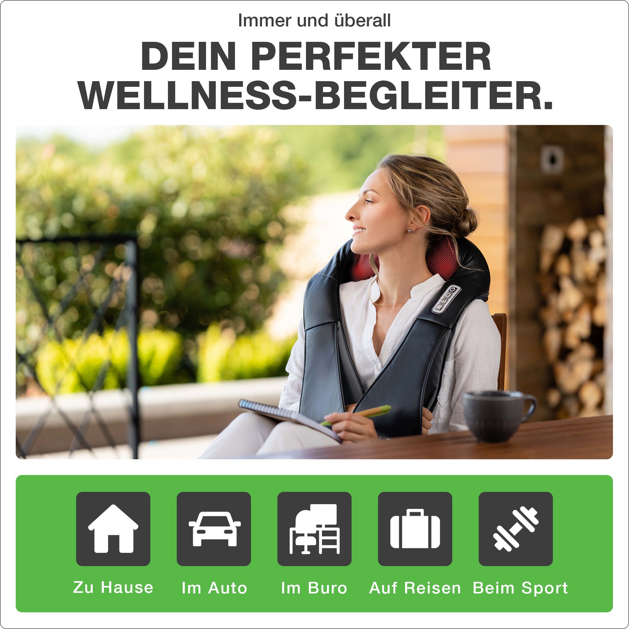 Donnerberg Basic Nackenmassagegerät Massagegerät