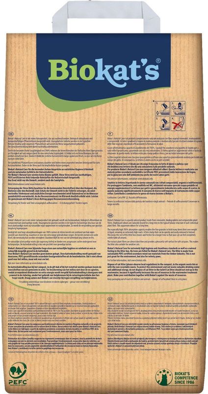 Biokat's Natural Care - Kattenbakvulling - 8 l