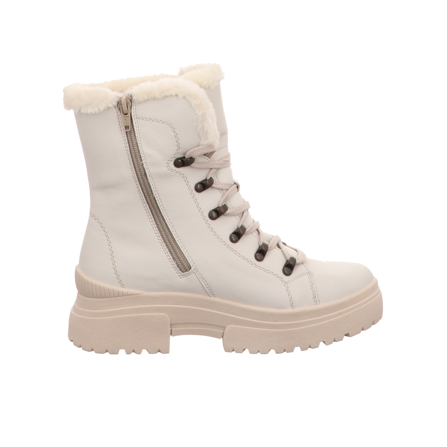 Rieker Stiefel weiss/weiss kombi