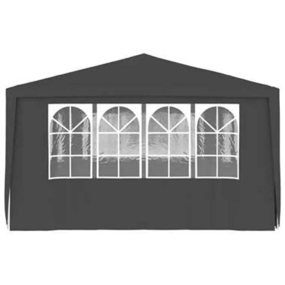vidaXL - Partytent - Antraciet - Polyetheen