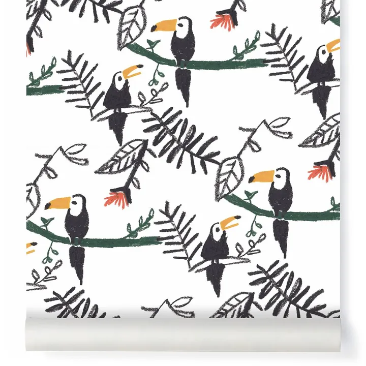 Nofred Papier-peint Toucans 10x0,53 mètres