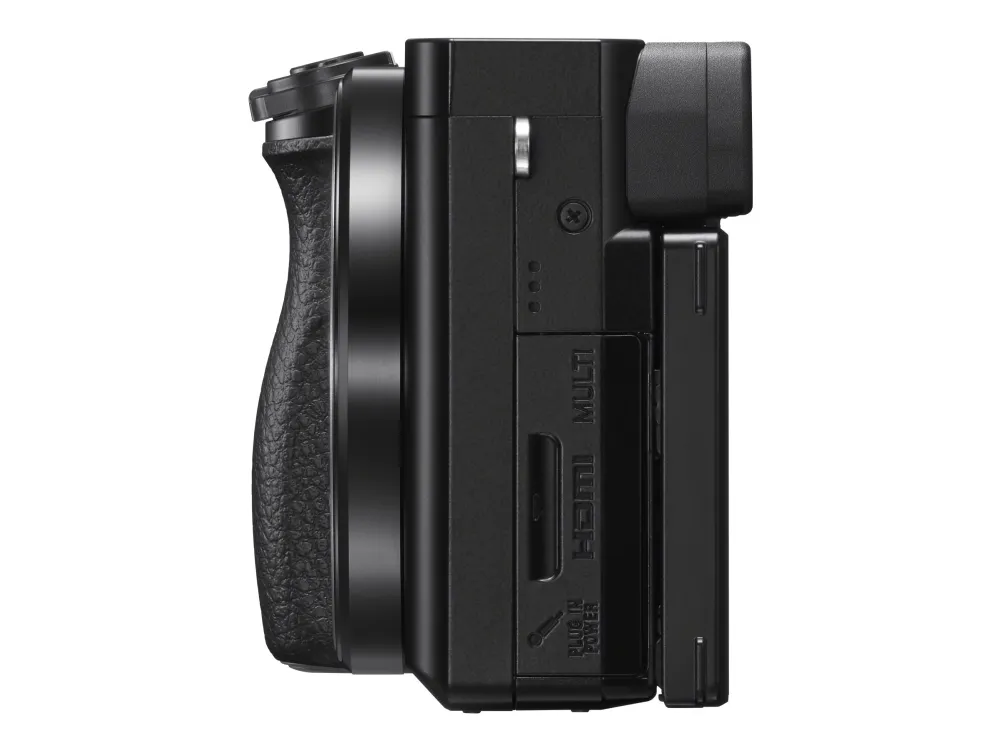 Sony a6100 ILCE-6100 - Digitalkamera - spejlløst - 24.2 MP - APS-C - 4K / 30 fps - kun kamerahus - Wi-Fi, NFC, Bluetooth - sort