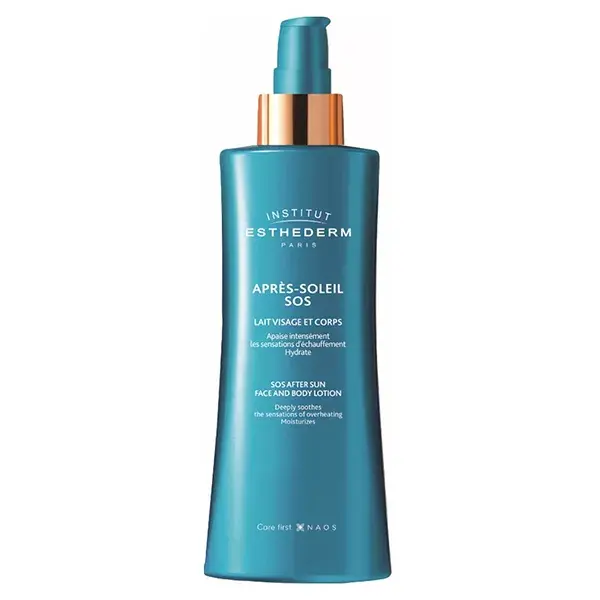 Loção pós-sol calmante Esthederm para rosto e corpo 200ml