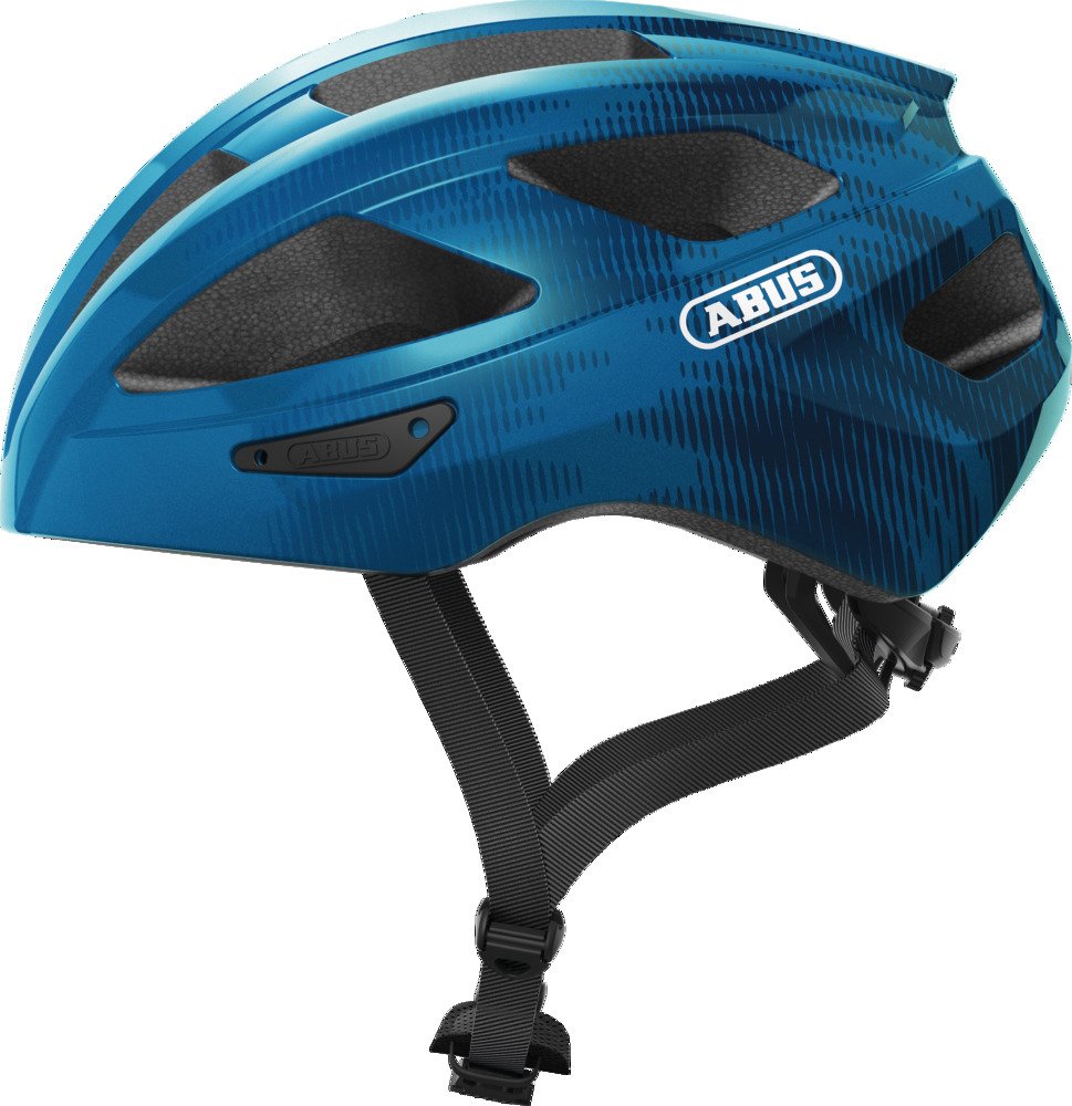ABUS Macator cykelhjelm Steel Blue