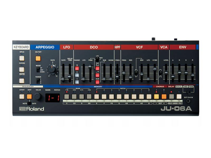 Roland Synthesizer JU-06A Die Welt der Vintage JUNOs—vereint in einem Synthesizer