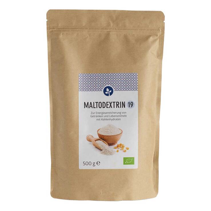 Maltodextrin 19 Bio Pulver, 500 g