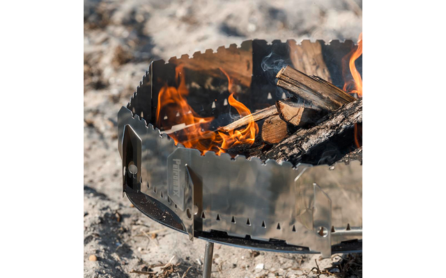 Petromax Steck-Windschutz Feuerstellen für Feuerschalen und Dutch Oven