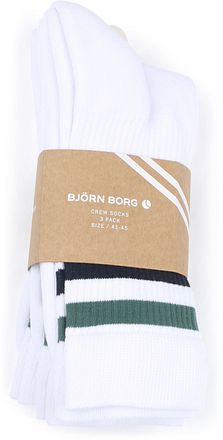 Bjorn Borg 3-Pack Sokken Wit 10002143-MP001 kopen