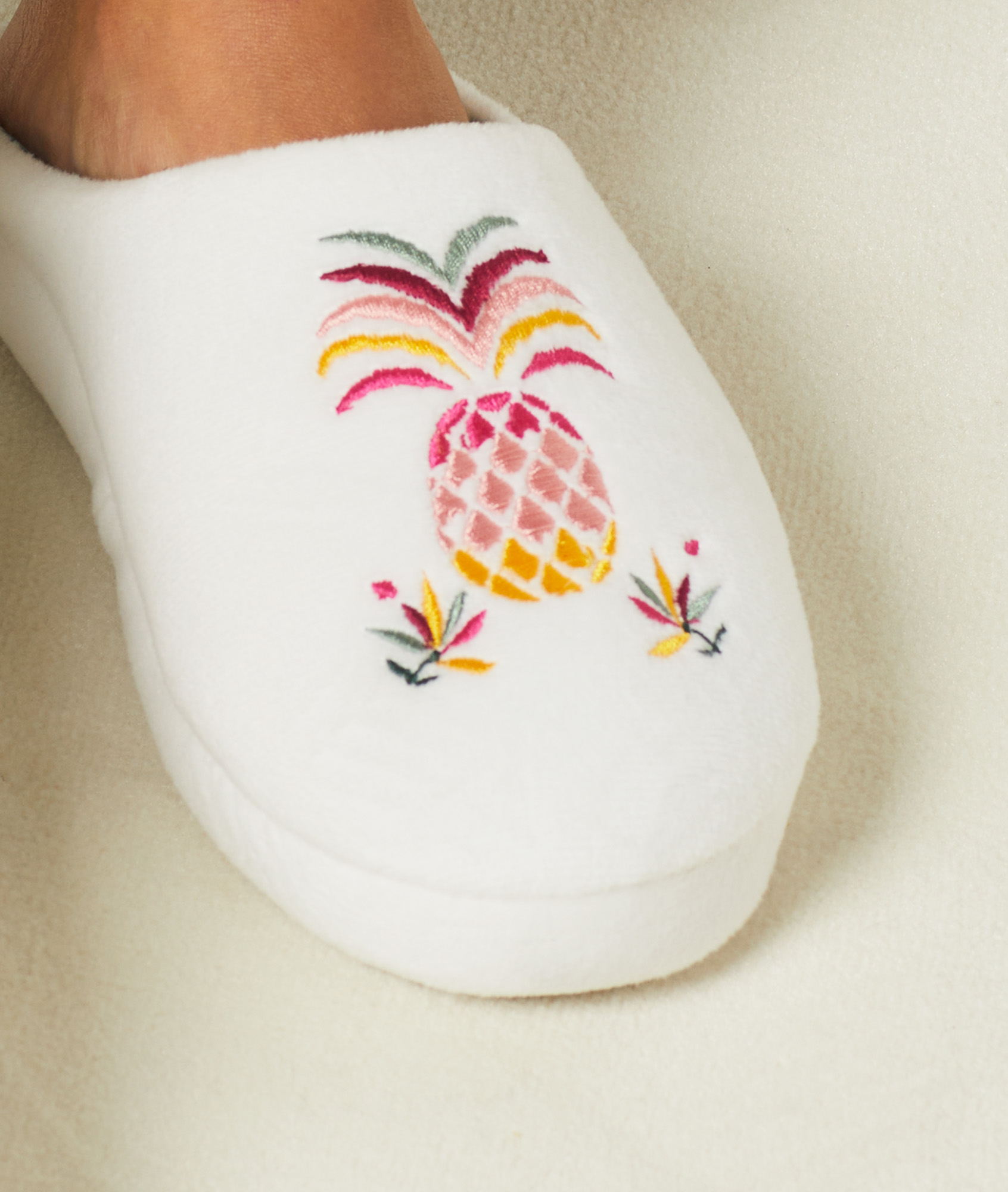 Chaussons mules imprimés