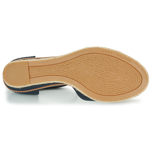 Tommy Hilfiger - BASIC CLOSED TOE MID WEDGE Azul