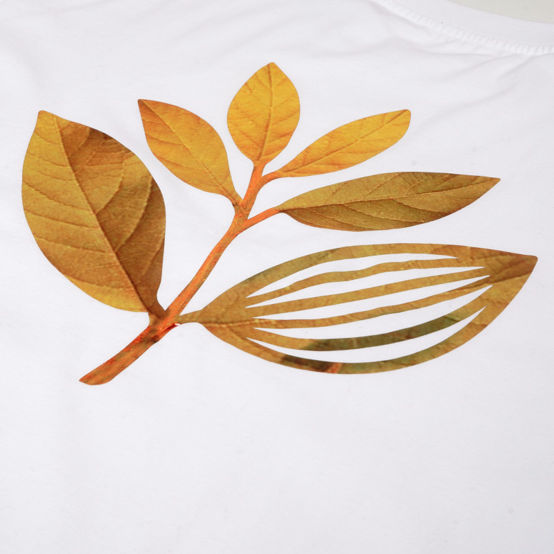 T-SHIRT AUTOMNE - BLANC
