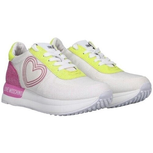 Love Moschino - JA15084G1G DAILY RUNNING Blanco