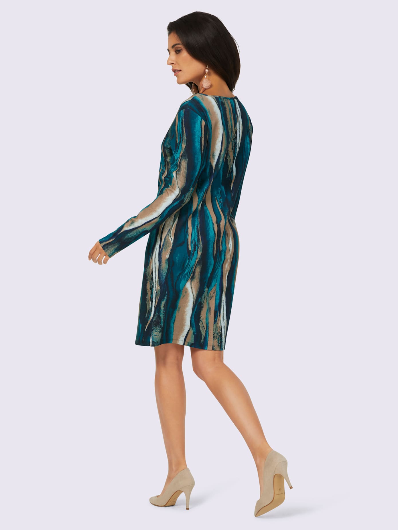 Robe en jersey jersey fin