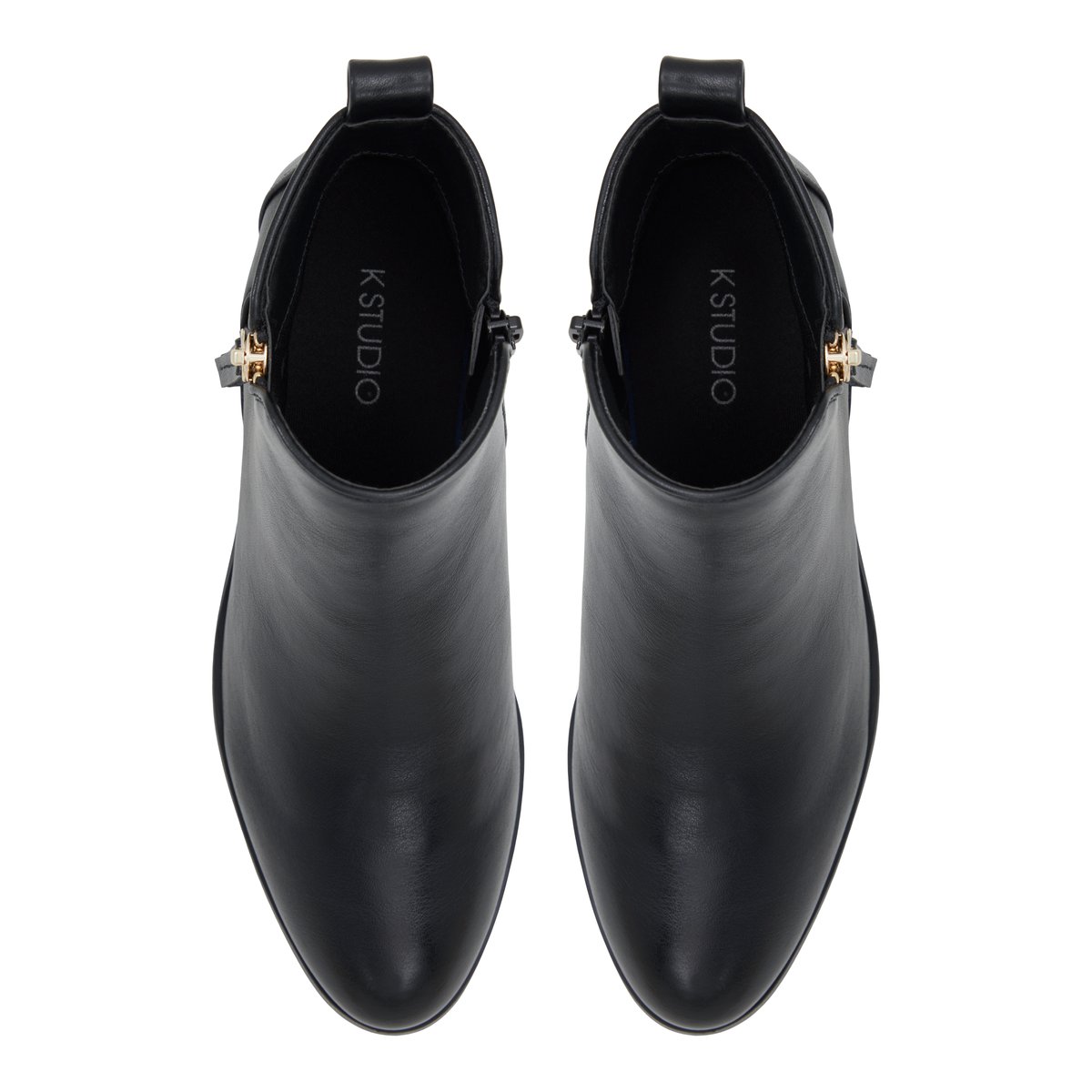 K STUDIO-Creaa-Bottines Habillées - Talon plat - Noir