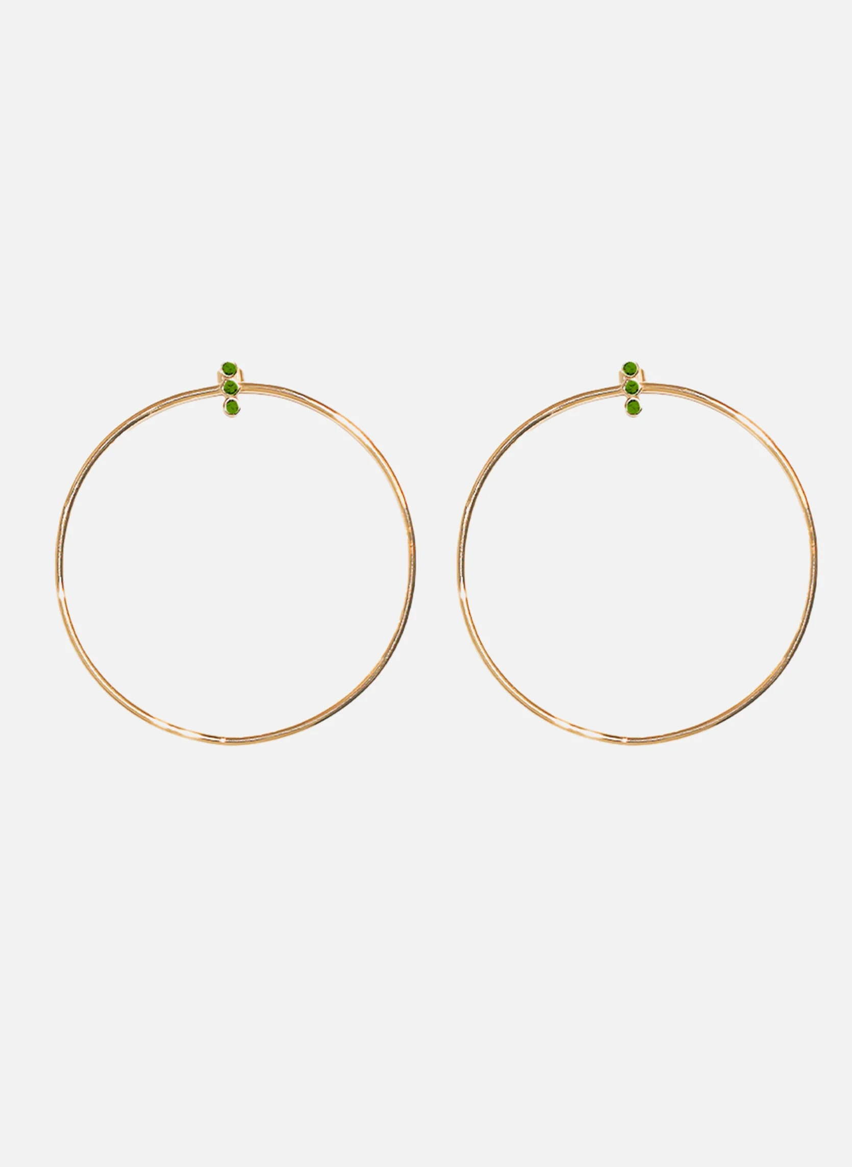 BACCHUS - Boucles d'oreilles pendantes bacchus | Vert