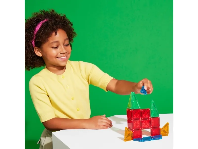 MAGNA-TILES microMAGS Travel Tin Case 26 pcs, CDU