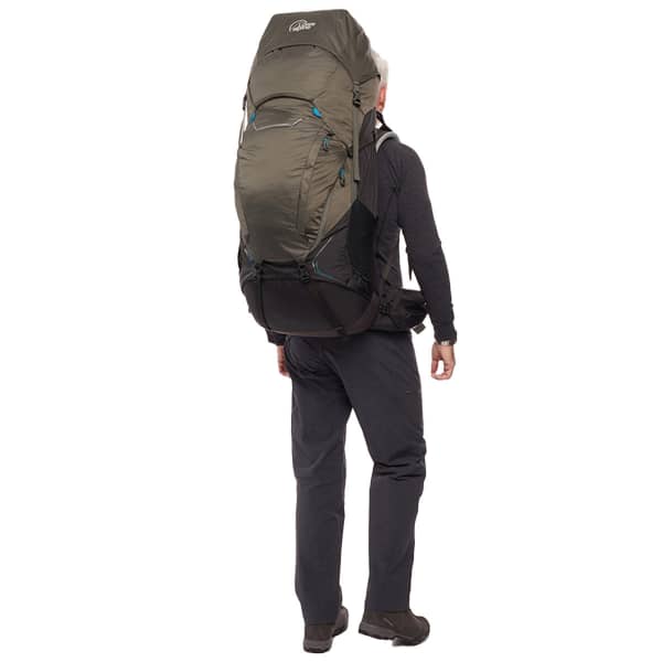 Sac à dos randonnée LOWE ALPINE CERRO TORRE 65:85 BLACK/GREYHOUND