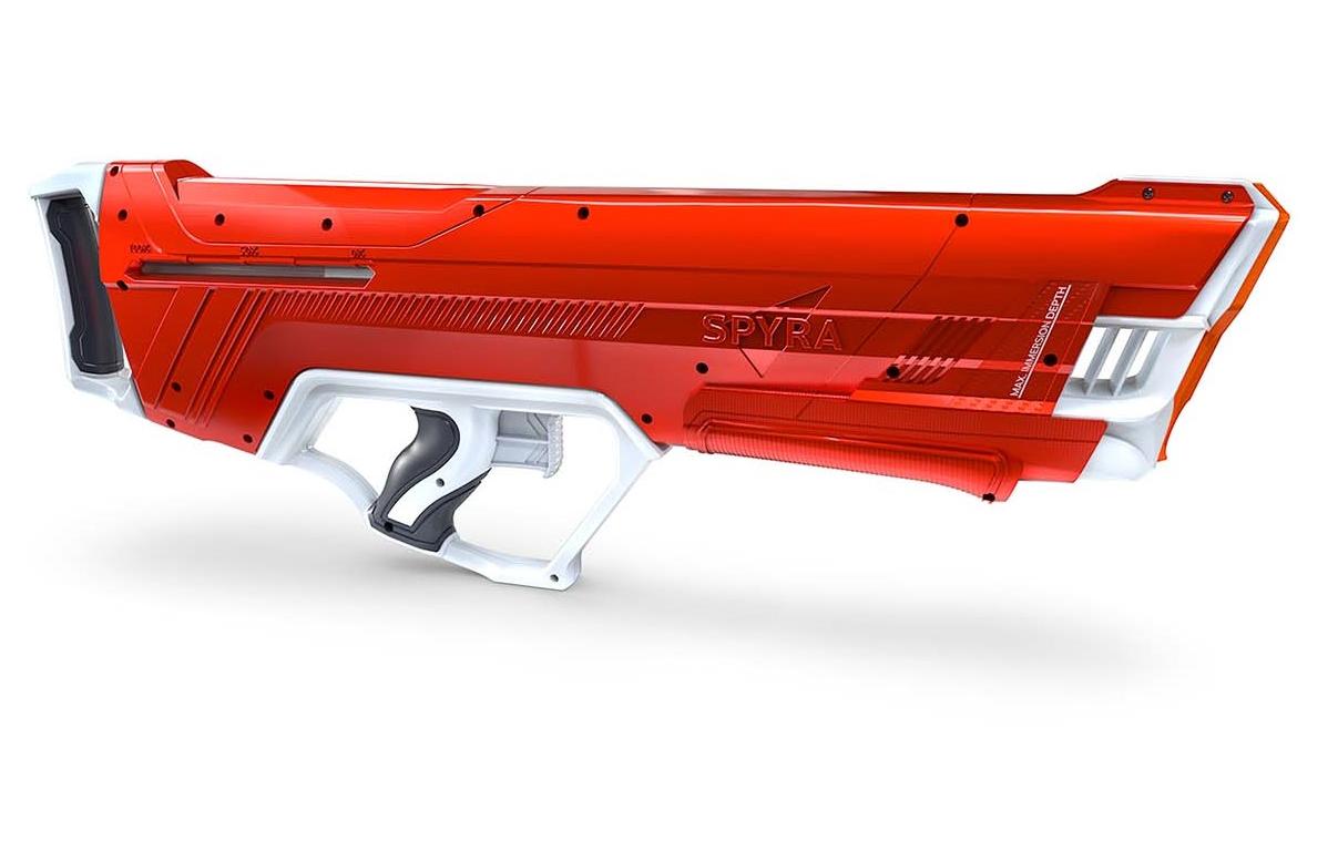 Wasserpistole SpyraLX rotMechanische Wasserpistole