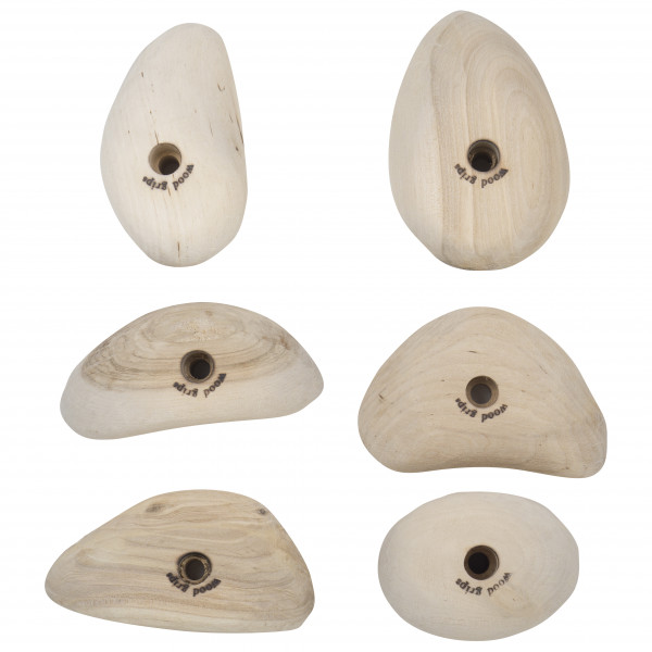 Metolius - Wood Grips 25er Pack - Prises d'escalade
