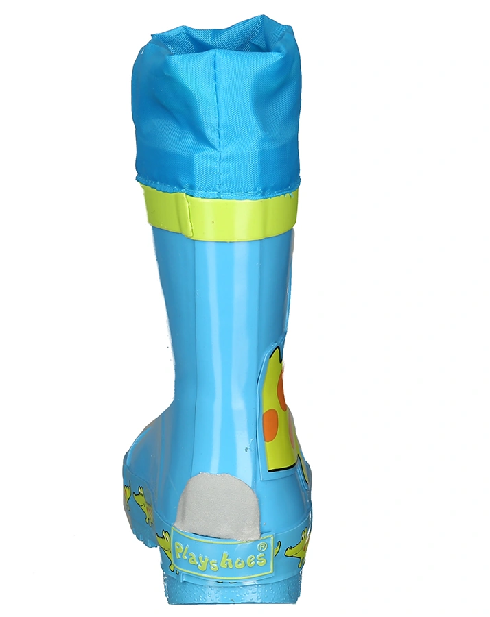 Gummistiefel KROKODIL in blau/grün