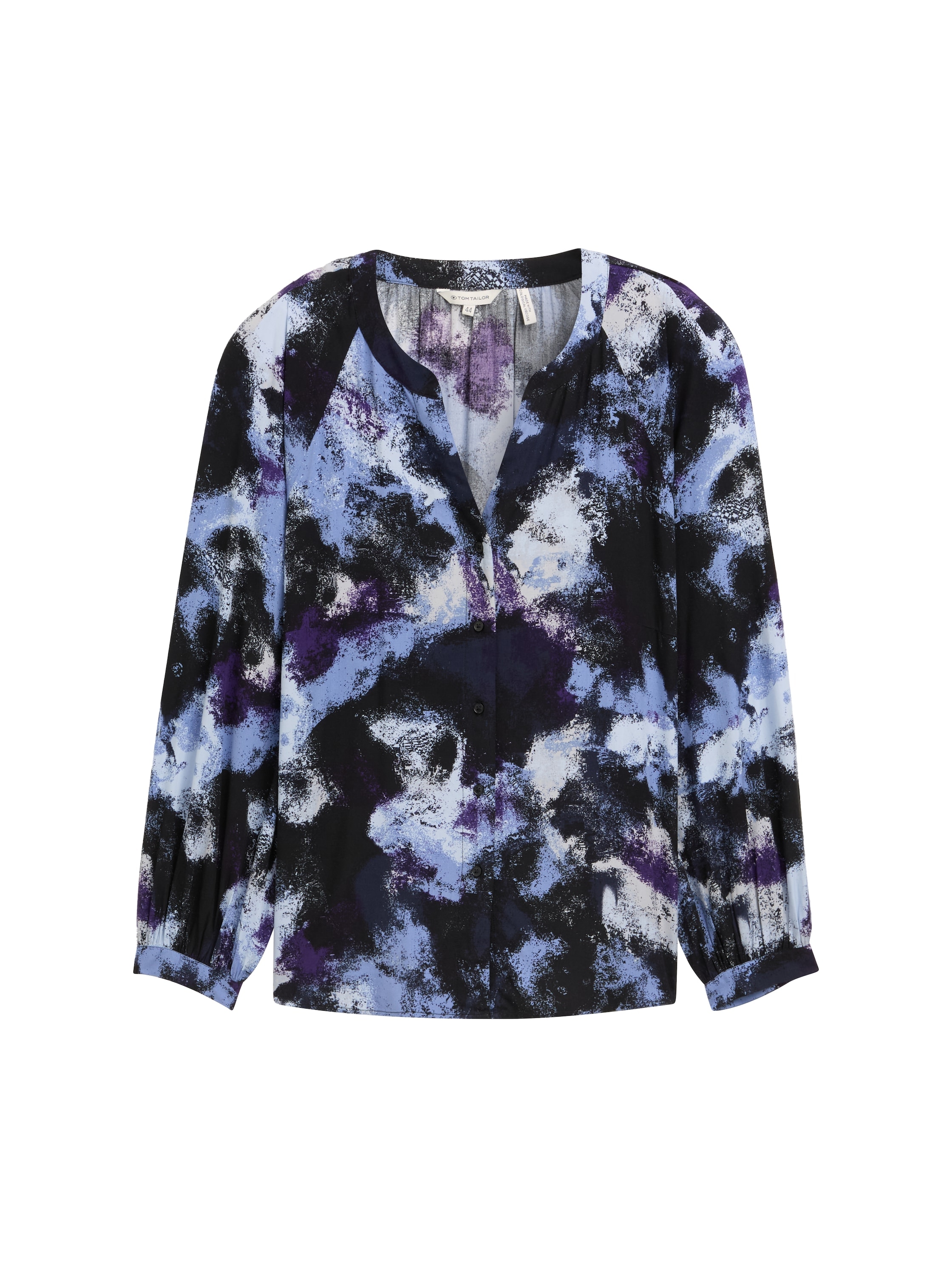 TOM TAILOR PLUS Langarmbluse , mit Allover-Print