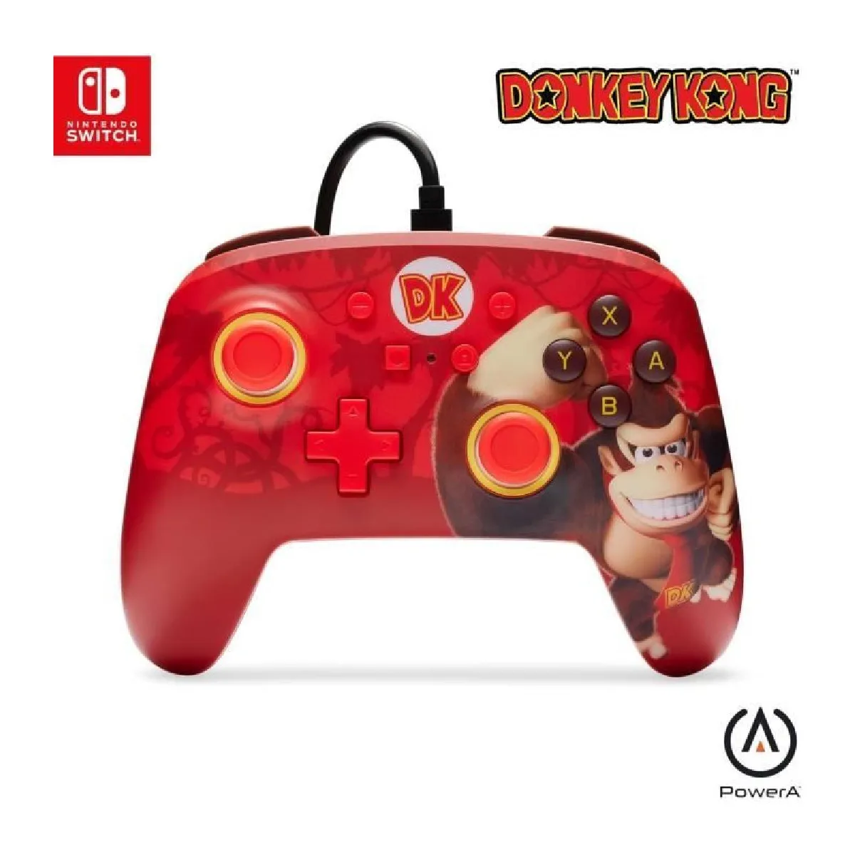 Power A PowerA Manette Switch Donkey Kong