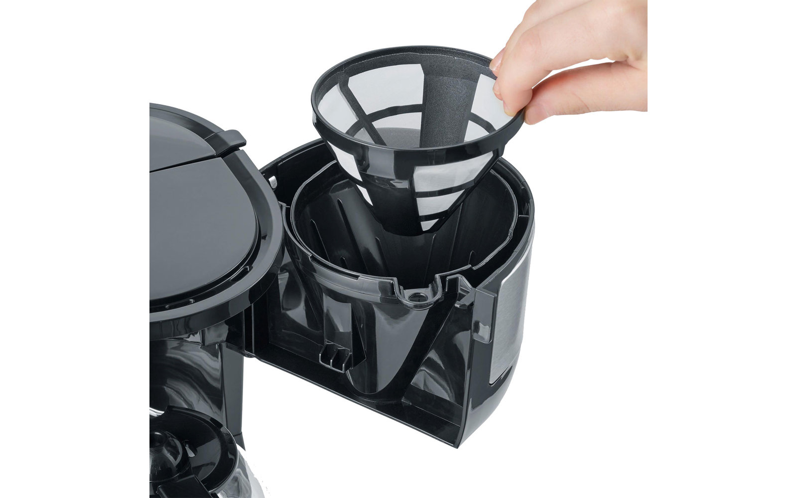 Kompakt-Kaffeemaschine für 4 Tassen 500 ml
