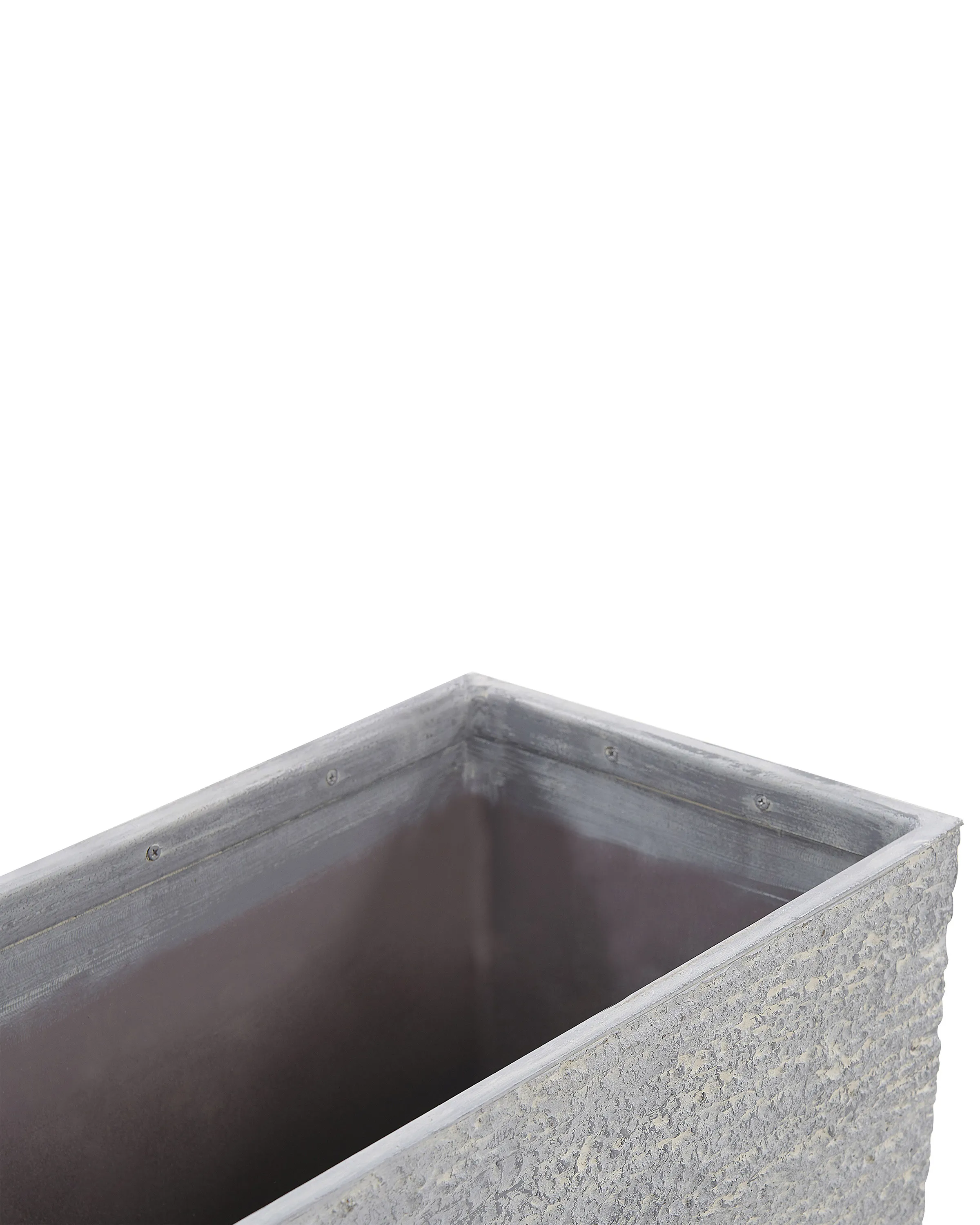 Bloempot EDESSA 80 cm Grijs