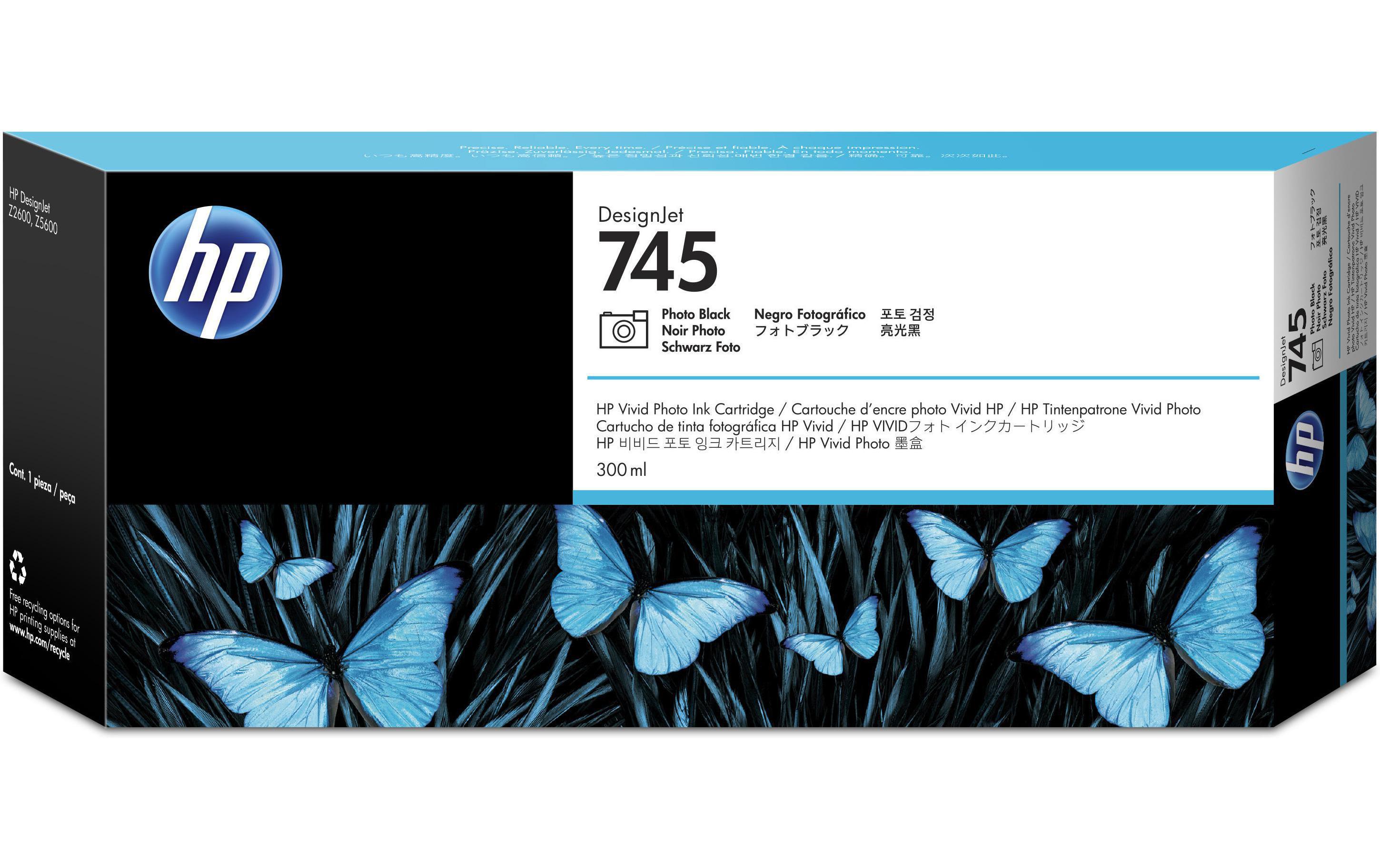 Tinte Nr. 745 (F9K04A) Photo Black<br>Druckerpatrone