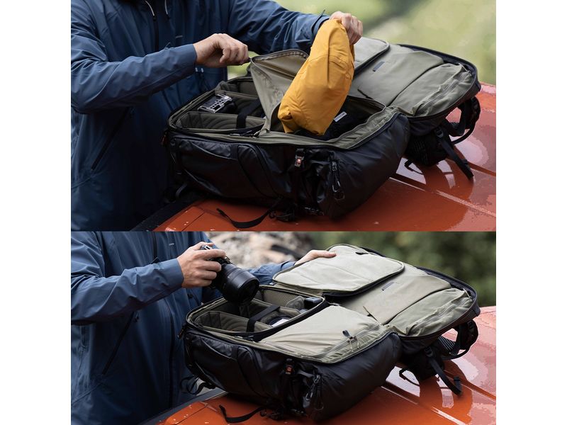 PGYTECH Fotorucksack OnePro Flex   Camera Insert M 40 L, Sp Stylischer Kamerarucksack
