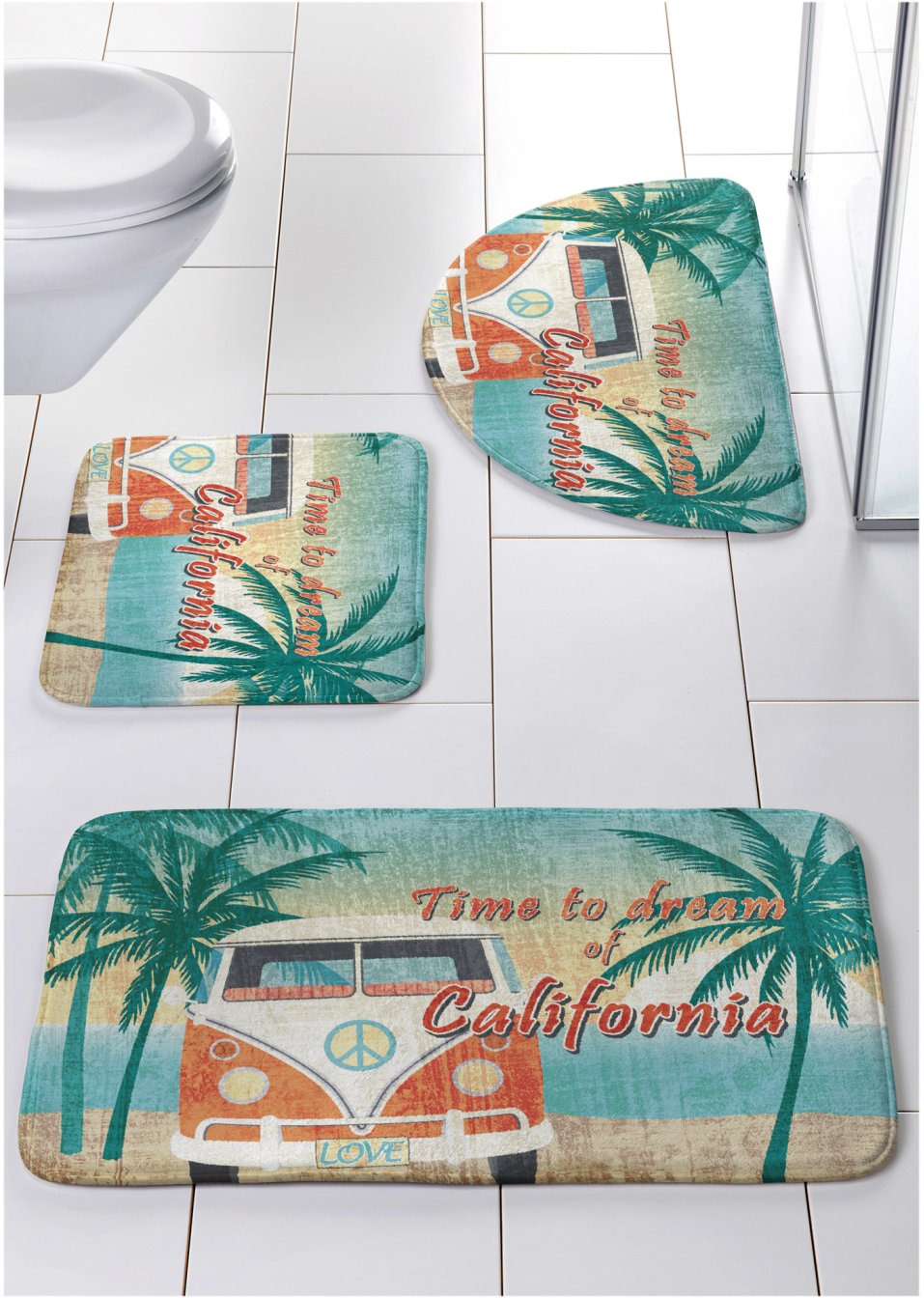 Tapis de salle de bain à mémoire de forme