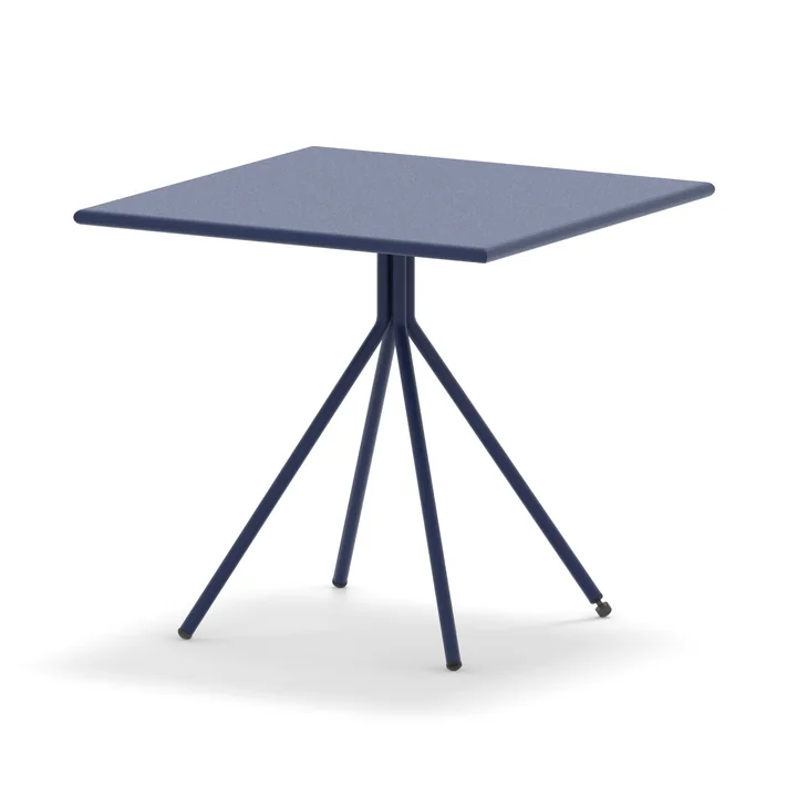 Vermobil - Twist Tisch, 80 x 80 cm, dunkelblau