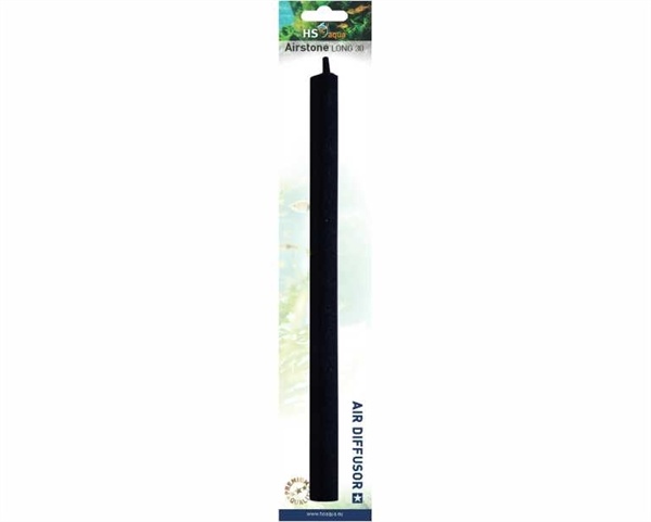 HS Aqua Luchtsteen Lang 300 MM Zwart Blister