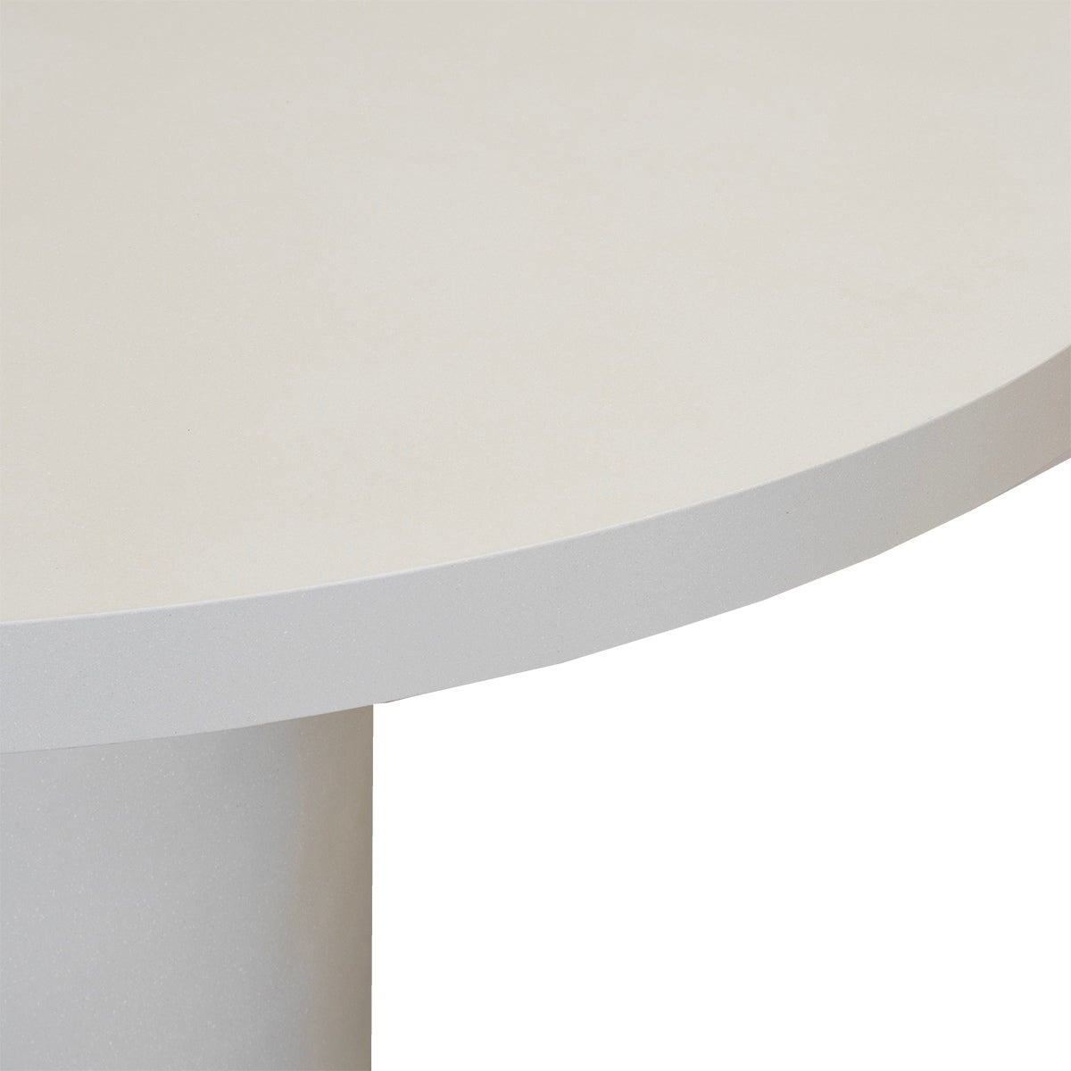 Giga Meubel - Tuintafel Rond 150cm - Beige Eco Composiet - Eden