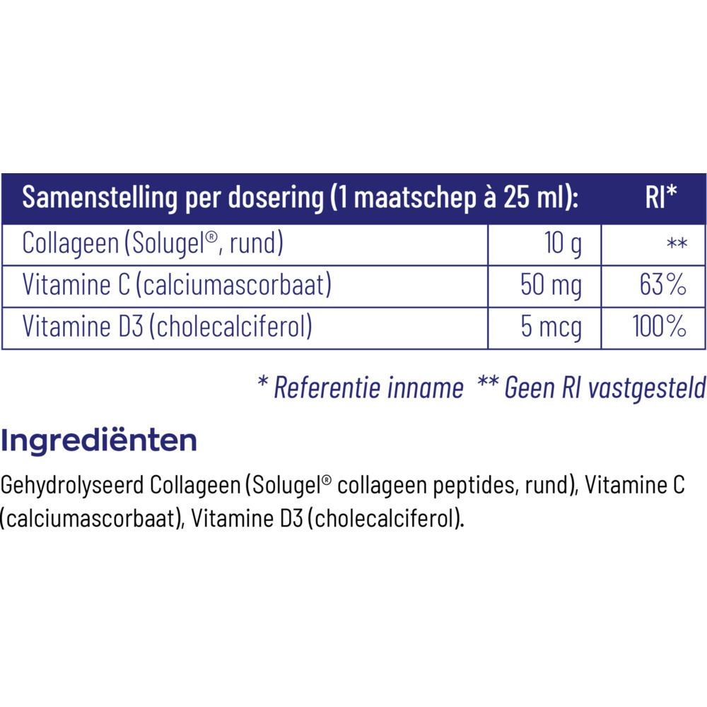 Vitakruid Collageen Solugel Poeder250 gr