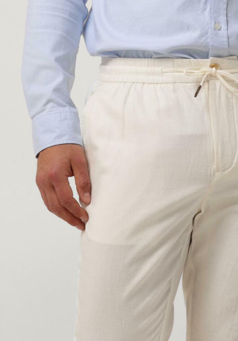 SCOTCH & SODA witte scotch & soda  warren - straight fit twill jogger