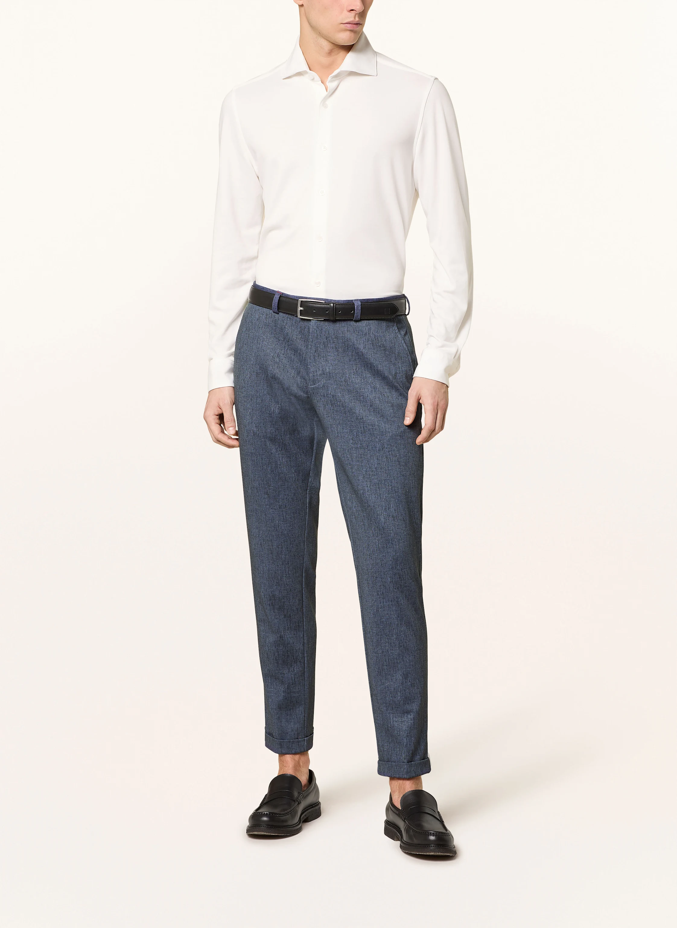 CG - CLUB of GENTS Anzughose CG CLOW Slim Fit aus Jersey