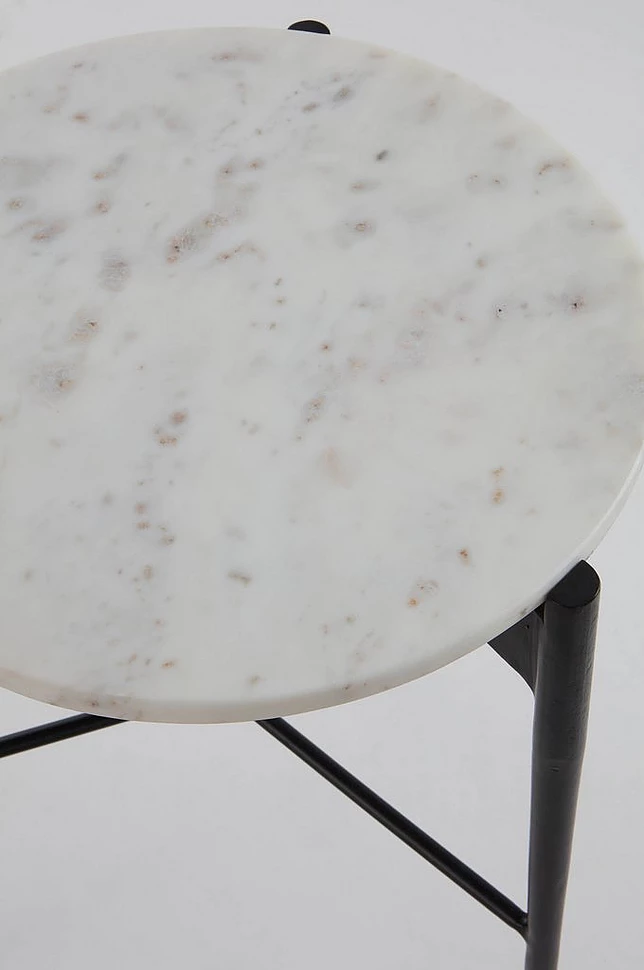 MELLE sidebord marmor