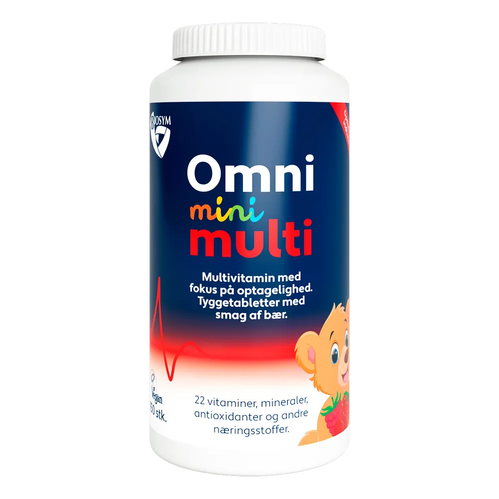OmniMini Multi - 150 tyggetabl.