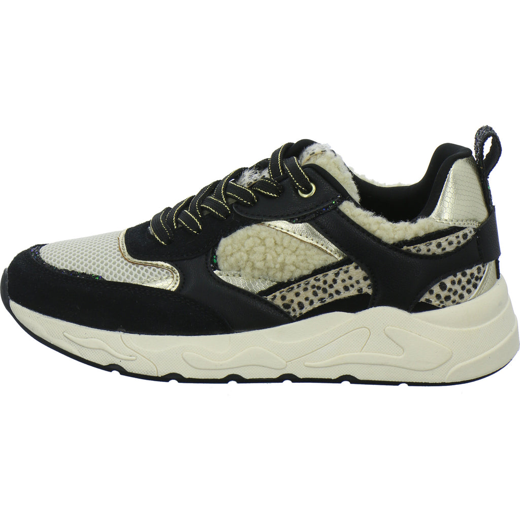 Poelman Sneaker Damen Schwarz-kombi