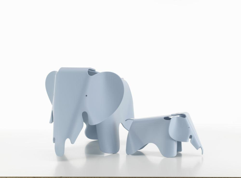 Vitra Eames Elephant RE olifant kinderstoel Red Orange