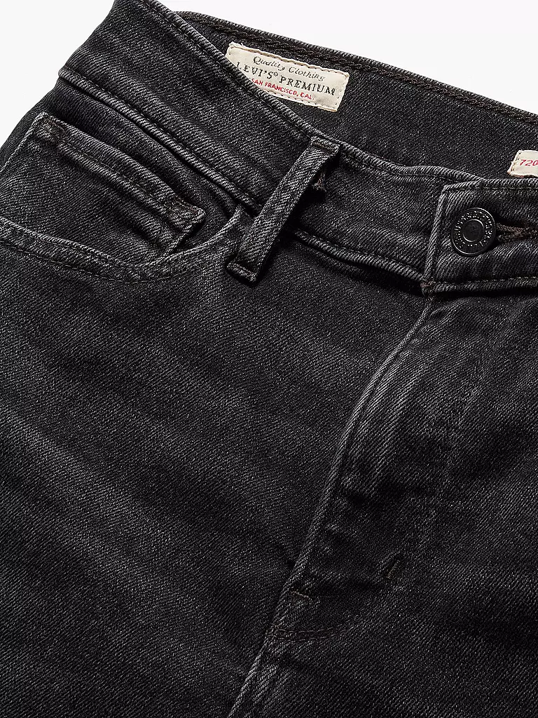 LEVI'S® Highwiast Jeans 720 HIRISE SUPER SKINNY schwarz