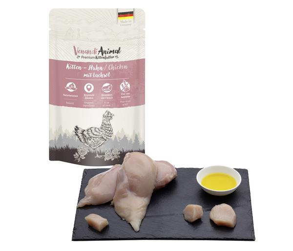 Venandi Animal Nassfutter für Katzen Kitten,