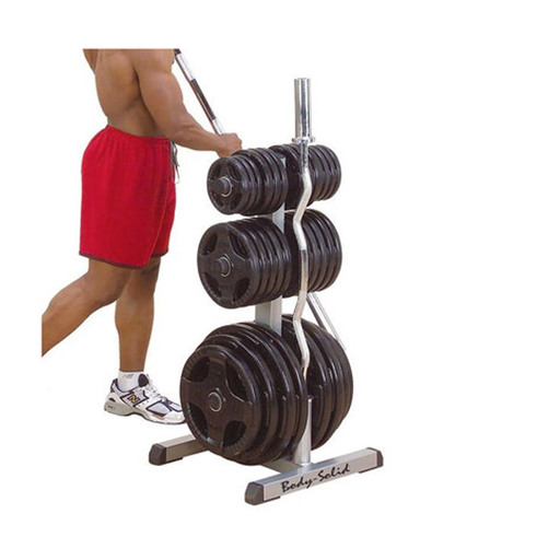 Apoio para Olympic Discos e Sujeta Barras Body-solid Gowt