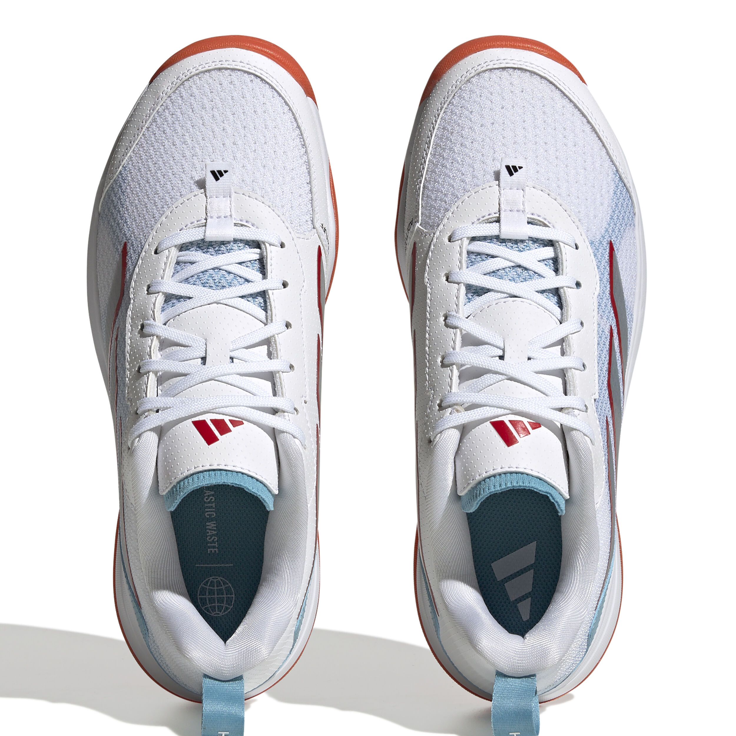 adidas Ava Flash Chaussures Toutes Surfaces Femmes - Blanc , Bleu Clair