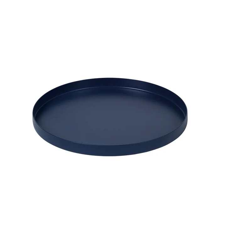 Broste Copenhagen - Donna Dekoteller, Ø 22 cm, maritime blue