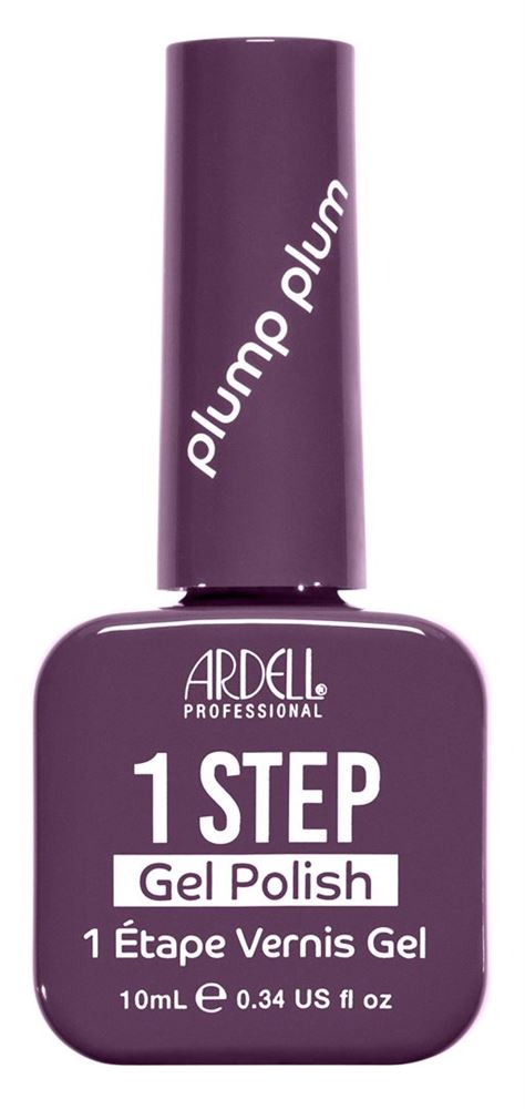 ARDELL 1 Step Gel Polish<br>10 ml, Plump Plum