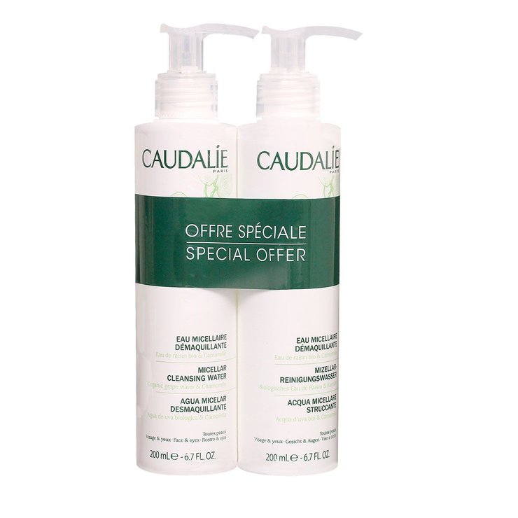 Eau micellaire démaquillante 2x200ml