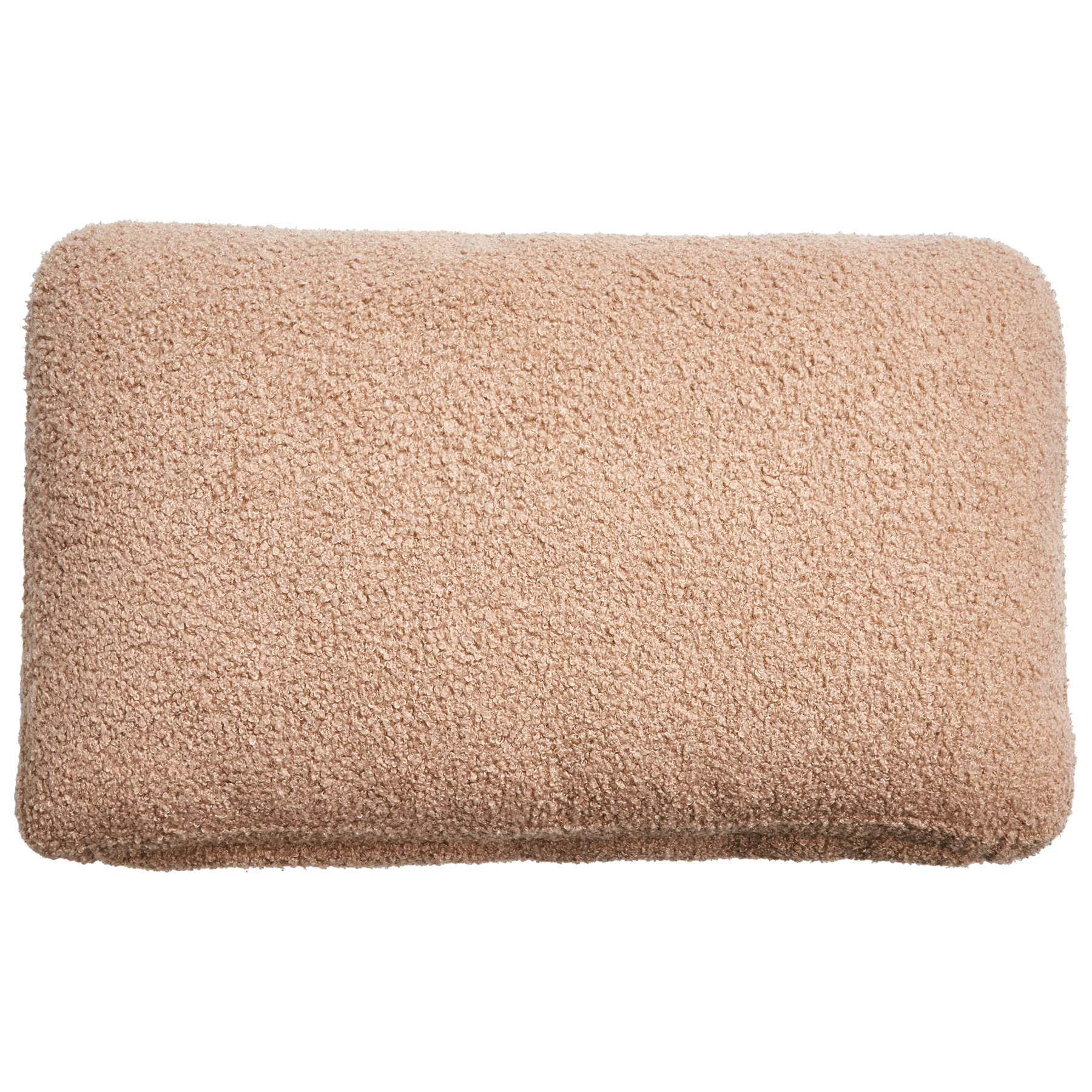 Beliani - EWRON - Chaise longue - Zandbeige - Rechtszijdig - Bouclé